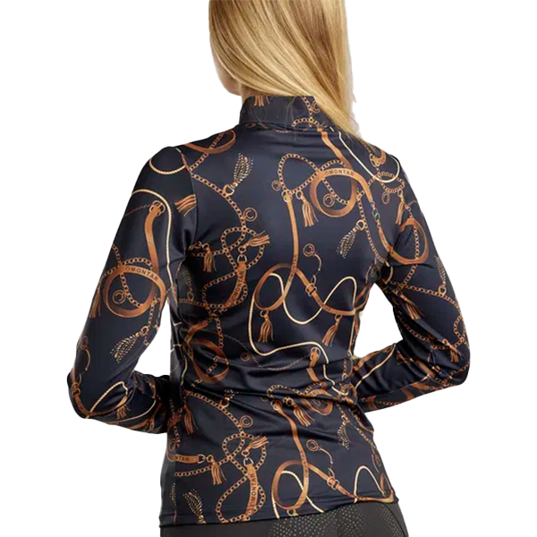 Montar Haily Långärmad Polotröja är en elegant och funktionell långärmad ridtröja som är designad för ryttare som vill kombinera mode med maximal komfort!