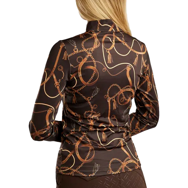 Montar Haily Långärmad Polotröja är en elegant och funktionell långärmad ridtröja som är designad för ryttare som vill kombinera mode med maximal komfort!