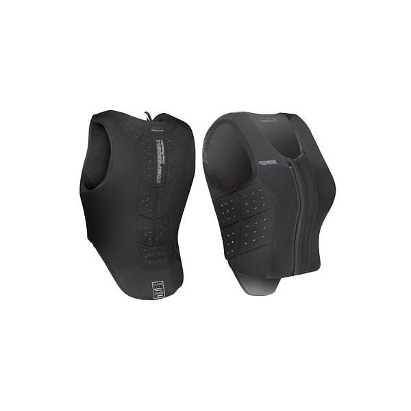 Komperdell Front Zip Slim Fit Säkerhetsväst är en kroppsnära säkerhetsväst med optimal passform för kvinnor! Den är designad för ryttare med höga krav.
