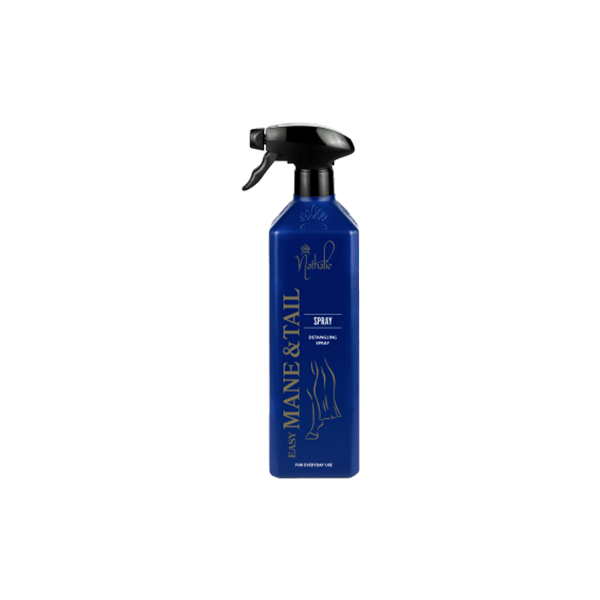 Nathalie Easy Go Mane & Tail Spray 750 ml ger din häst en glänsande man och svans! Sprejen gör det enkelt att reda ut och ger en vacker glans!