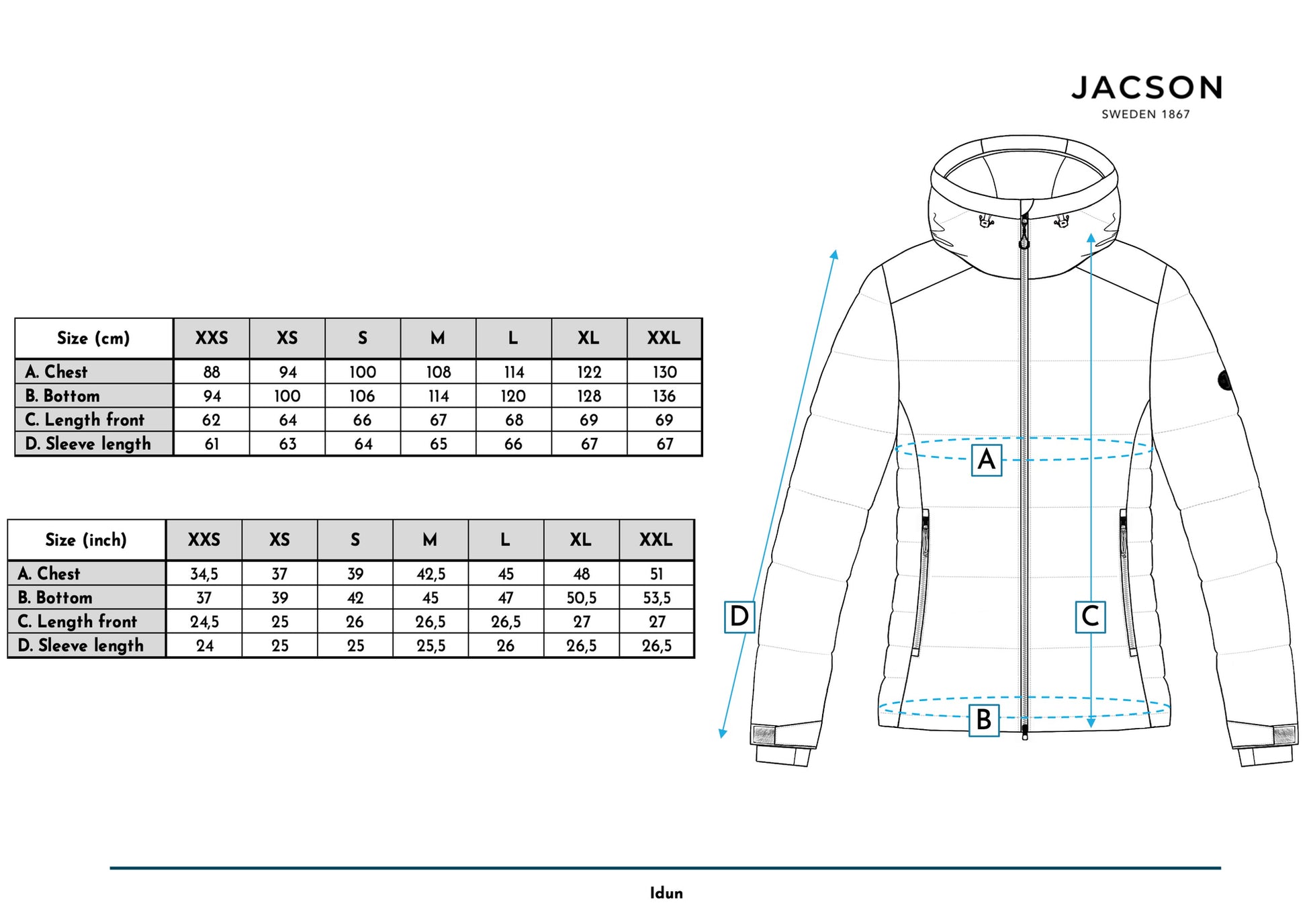 Jacson Idun Vinterjacka är en klassisk vinterjacka och det ultimata valet för en stilmedveten ryttare som värdesätter komfort och funktionalitet!