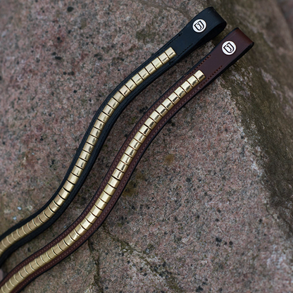 Jacson Cambridge Pannband är ett exklusivt svängt pannband som kombinerar klassisk design med lyxiga detaljer, perfekt för tränset!