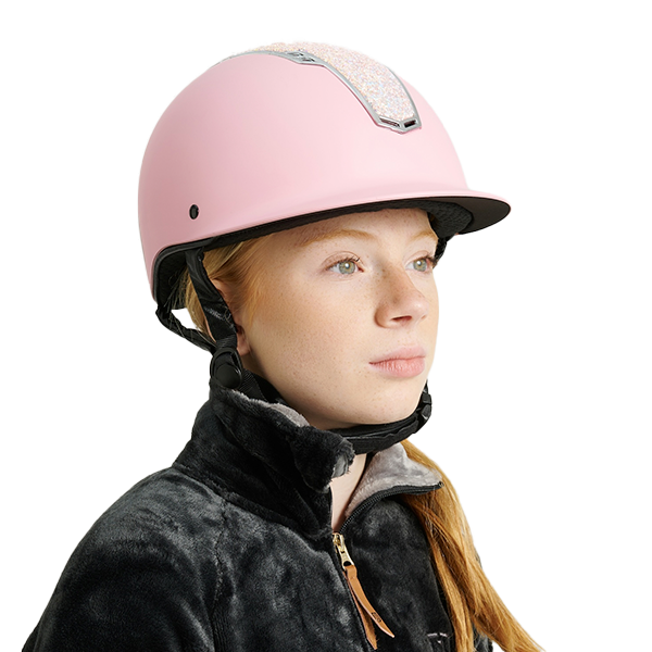 Jacson Philly Mips Ridhjälm Rosa/Sparkle är ridhjälmen för dig som vill ha en perfekt balans mellan hög säkerhet, komfort och design!