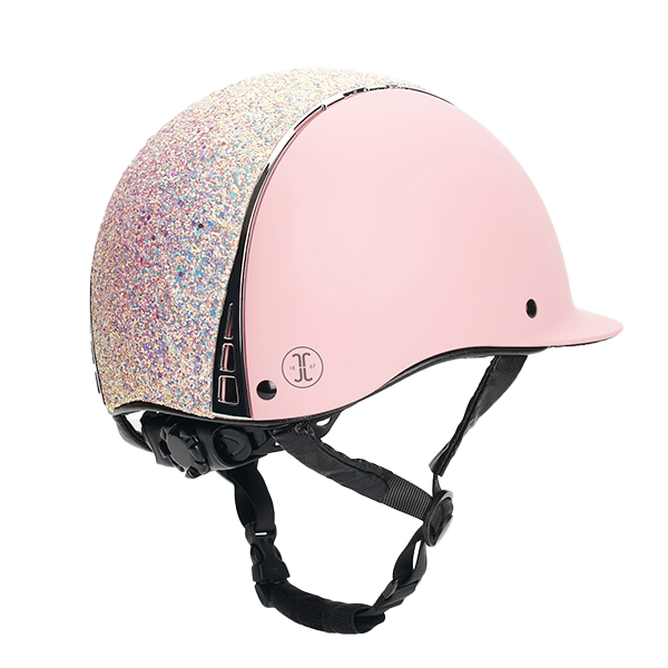 Jacson Philly Mips Ridhjälm Rosa/Sparkle är ridhjälmen för dig som vill ha en perfekt balans mellan hög säkerhet, komfort och design!