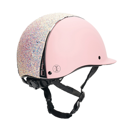 Jacson Philly Mips Ridhjälm Rosa/Sparkle är ridhjälmen för dig som vill ha en perfekt balans mellan hög säkerhet, komfort och design!
