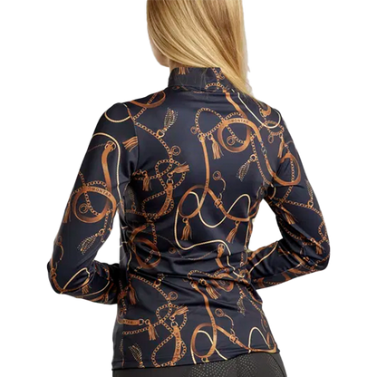 Montar Haily Långärmad Polotröja är en elegant och funktionell långärmad ridtröja som är designad för ryttare som vill kombinera mode med maximal komfort!