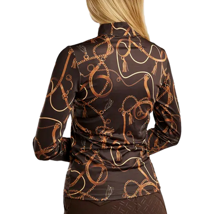 Montar Haily Långärmad Polotröja är en elegant och funktionell långärmad ridtröja som är designad för ryttare som vill kombinera mode med maximal komfort!