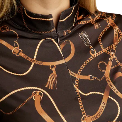 Montar Haily Långärmad Polotröja är en elegant och funktionell långärmad ridtröja som är designad för ryttare som vill kombinera mode med maximal komfort!