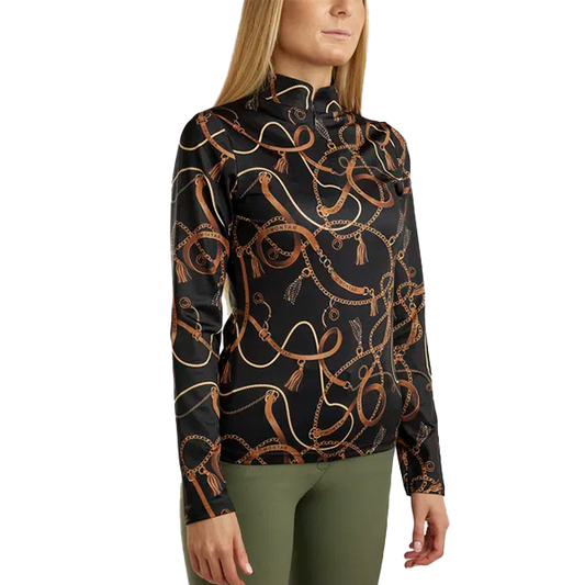 Montar Haily Långärmad Polotröja är en elegant och funktionell långärmad ridtröja som är designad för ryttare som vill kombinera mode med maximal komfort!