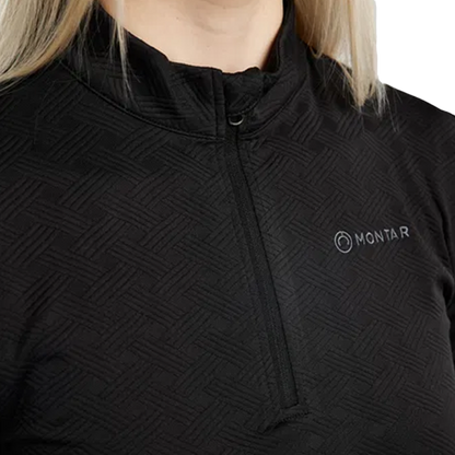 Montar MoCilia Kortärmad Polotröja är den perfekta träningströjan för ryttare som vill kombinera stil och funktionalitet både i och utanför sadeln!