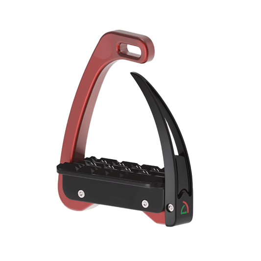 Safe Riding S-Mini Stigbyglar förbättrar både din säkerhet och stil under ridturen med sitt innovativa frigöringssystem och traditionella design!